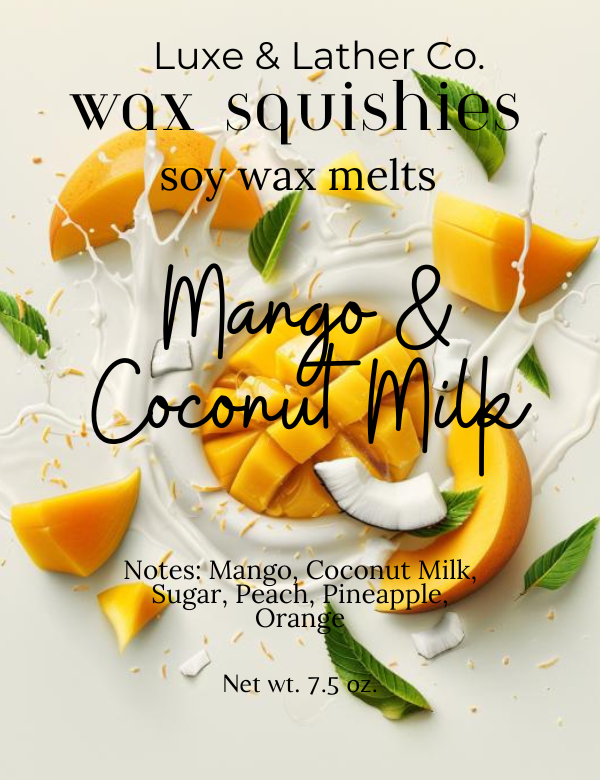 SALE! Wax Squishies 7.5 oz - Scent Variety, Squeezable Wax Melts