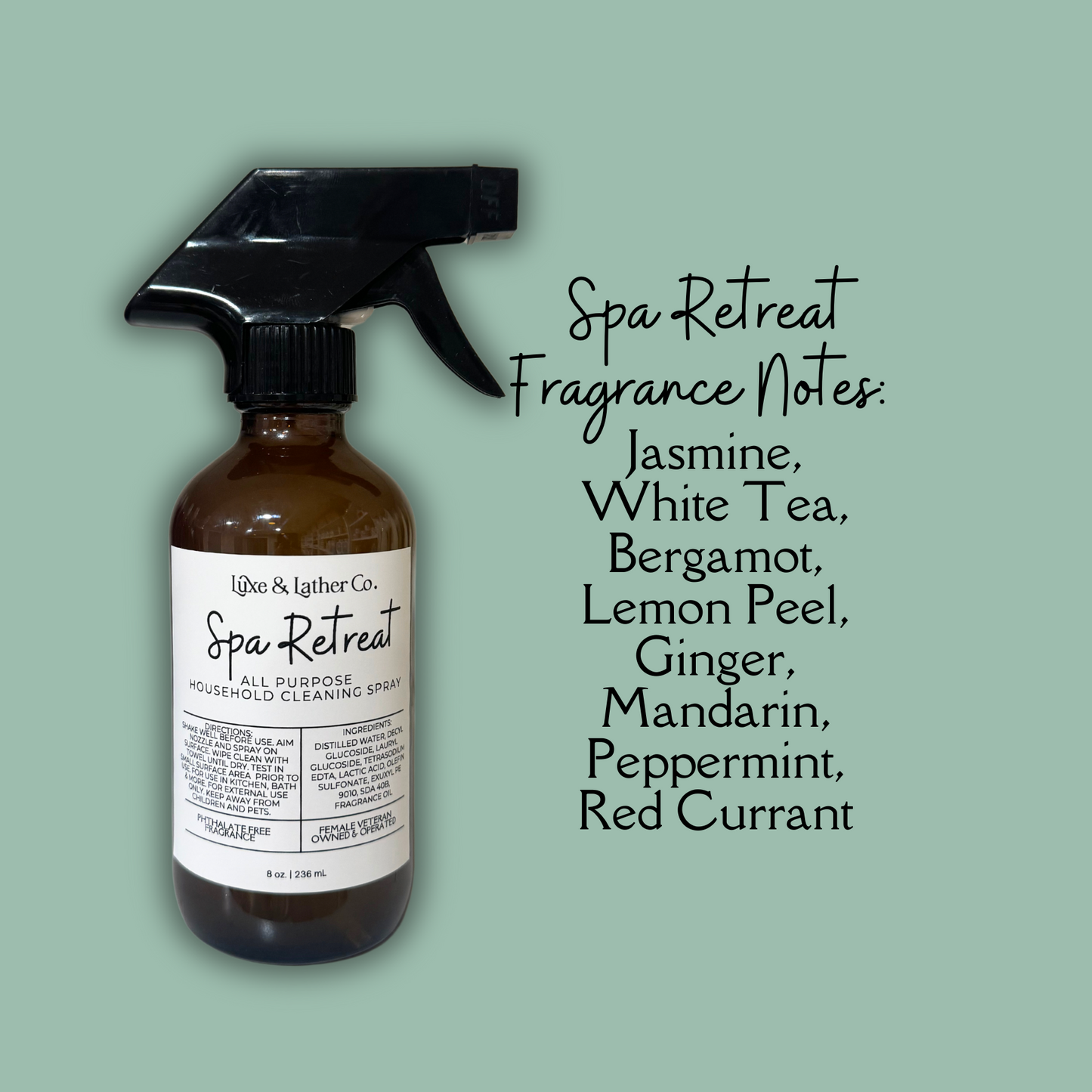 Surface Spray, All Purpose Cleaner, Scent Variety, Phthalate Free Fragrance