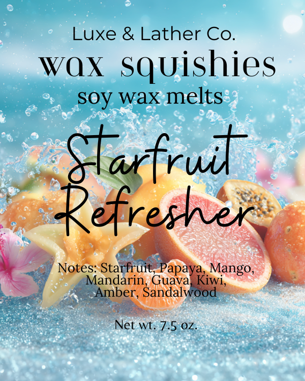 Wax Squishies ™ Squeezable Soy Wax Melt, Ultra-Strong & Long Lasting