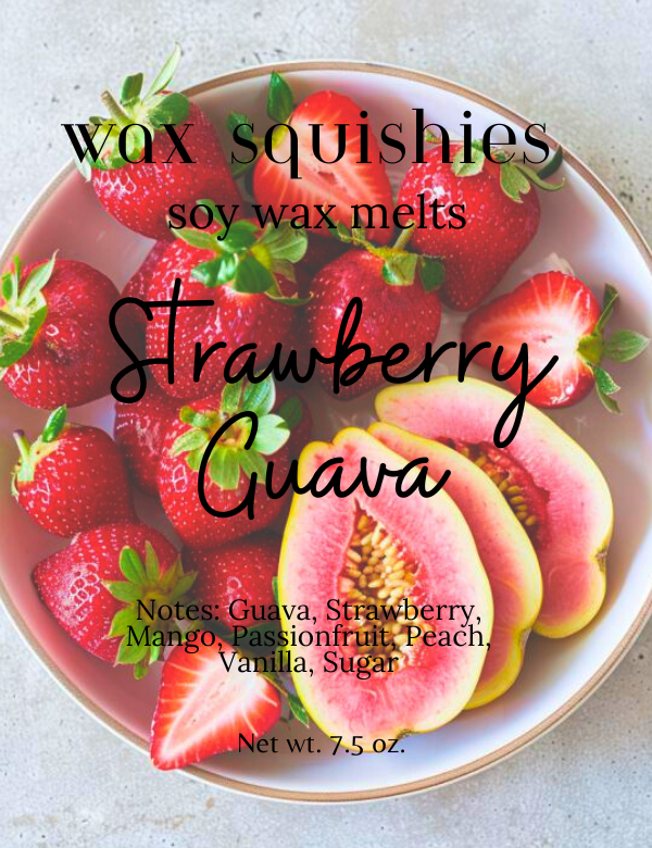 SALE! Wax Squishies 7.5 oz - Scent Variety, Squeezable Wax Melts