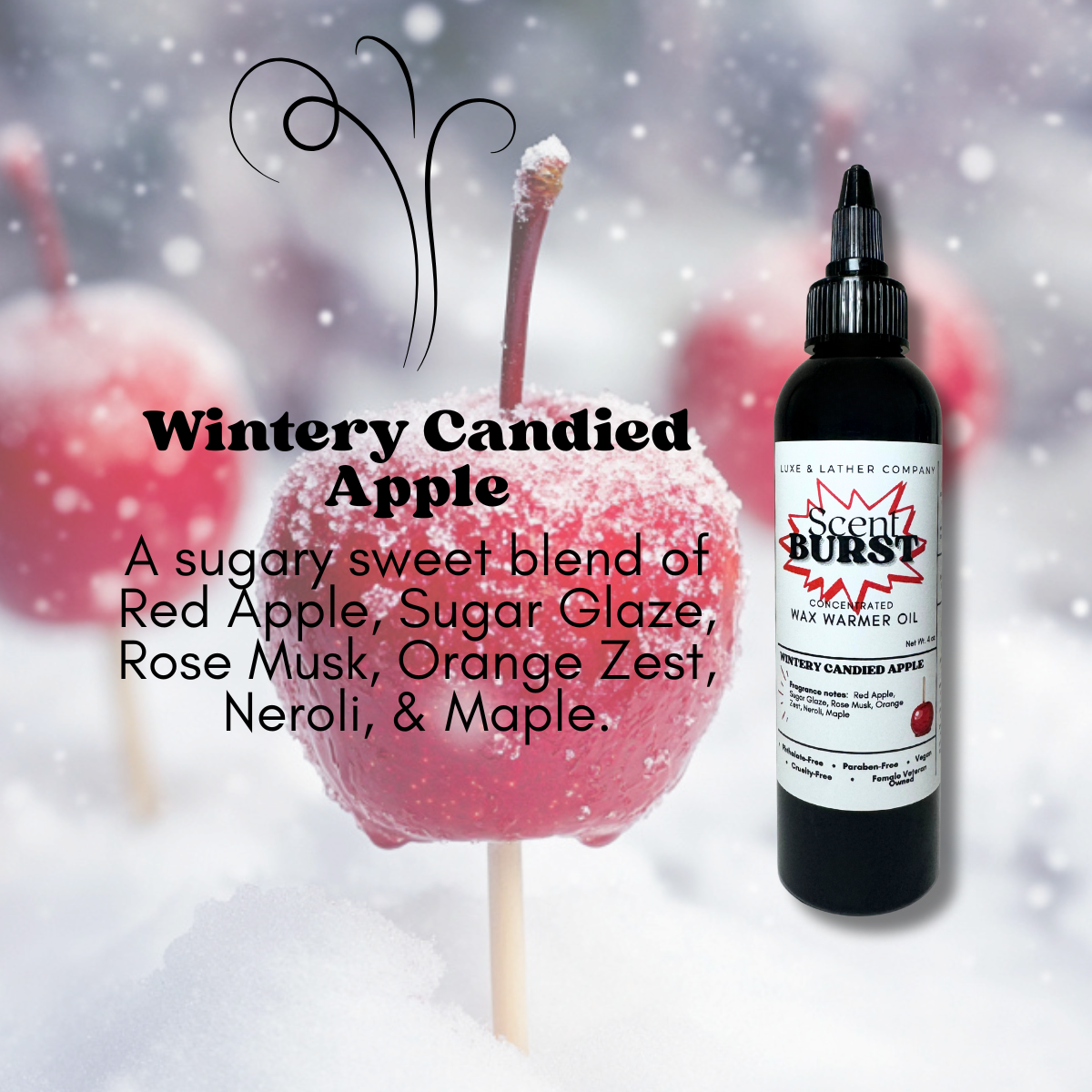 Scent Burst Wax Warmer Oils 4 oz Concentrated Formula